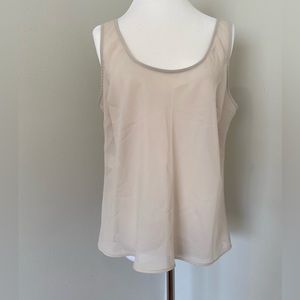 Jones New York Collection Top Blouse 14 Sleeveless Lightweight Tank Top Style